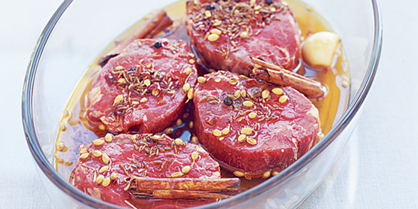 Marinade meat hotsell